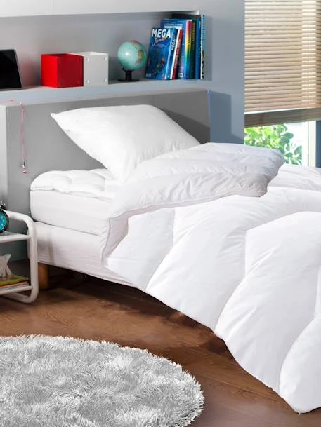 Pack Couette Tempérée + Oreiller Moelleux Coton Antiacarien Et Antibactérien DODO Blanc - Dodo 4 Pack Couette Tempérée + Oreiller Moelleux Coton Antiacarien Et Antibactérien DODO Blanc - Dodo – Image 2