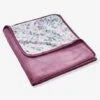 Plaid En Velours VICTORIA Prune - Vertbaudet -Produits Pour Bébé plaid en velours victoria
