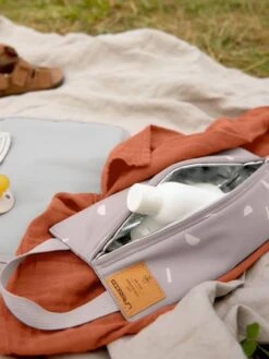 Pochette Isotherme LÄSSIG Taupe - Lassig -Produits Pour Bébé pochette isotherme lassig 5