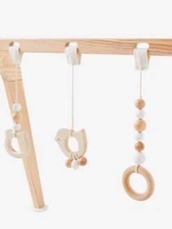 Portique D'éveil Modulable En Bois FSC® Bois Et Blanc - Vertbaudet -Produits Pour Bébé portique deveil modulable en bois fsc 2