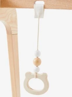 Portique D'éveil Modulable En Bois FSC® Bois Et Blanc - Vertbaudet -Produits Pour Bébé portique deveil modulable en bois fsc 3