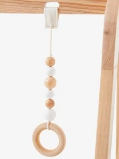 Portique D'éveil Modulable En Bois FSC® Bois Et Blanc - Vertbaudet -Produits Pour Bébé portique deveil modulable en bois fsc 5