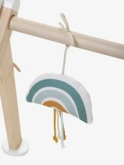 Portique En Bois FSC® Vert - Vertbaudet -Produits Pour Bébé portique en bois fsc 4