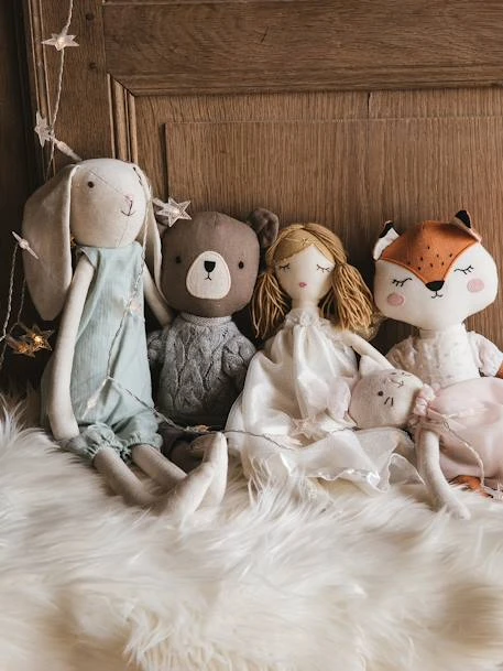 Poupée Dame Renarde Orange - Vertbaudet 5 Poupée Dame Renarde Orange - Vertbaudet – Image 3