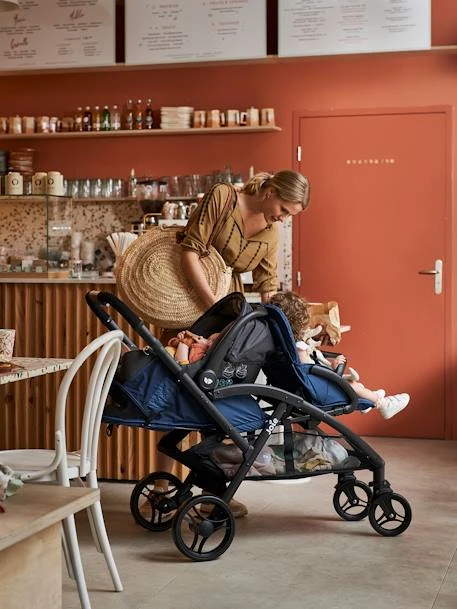 Poussette Double JOIE Evalite Duo Bleu (deep Sea) - Joie 5 Poussette Double JOIE Evalite Duo Bleu (deep Sea) - Joie – Image 3