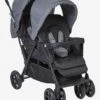 Poussette Double Vertbaudet Duocity2 Gris - Vertbaudet -Produits Pour Bébé poussette double vertbaudet duocity2