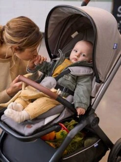 Poussette Mysa CHICCO Gris - Chicco -Produits Pour Bébé poussette mysa chicco 4