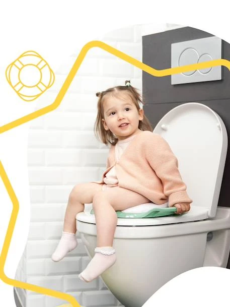 Réducteur De Toilettes BADABULLE Montagne Vert-blanc - Badabulle 3 Réducteur De Toilettes BADABULLE Montagne Vert-blanc - Badabulle – Image 2