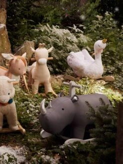 Rhinocéros à Bascule FSC® Gris - Vertbaudet -Produits Pour Bébé rhinoceros a bascule fsc 3