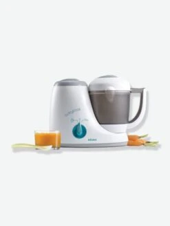 Robot BEABA Babycook Original Blanc/bleu/gris - Beaba -Produits Pour Bébé robot beaba babycook original 3