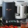 Robot Connecté BEABA Babycook Smart Gris Anthracite/blanc - Beaba -Produits Pour Bébé robot connecte beaba babycook smart