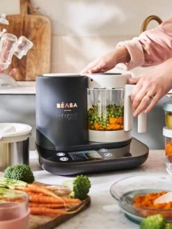 Robot Connecté BEABA Babycook Smart Gris Anthracite/blanc - Beaba 12 Robot Connecté BEABA Babycook Smart Gris Anthracite/blanc - Beaba -Produits Pour Bébé robot connecte beaba babycook smart 4