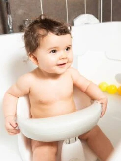 Siège Rotatif Pour Le Bain BABYDAM Orbital Blanc - Babydam -Produits Pour Bébé siege rotatif pour le bain babydam orbital 2