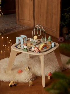 Devant -Produits Pour Bébé table dactivites circuit de voitures en bois fsc 1