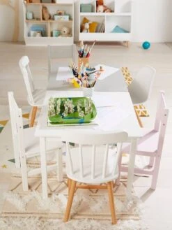 Table De Jeu Enfant LIGNE SIRIUS Blanc - Vertbaudet -Produits Pour Bébé table de jeu enfant ligne sirius 3