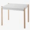 Table De Jeu LIGNE WOODY Blanc - Bois - Vertbaudet -Produits Pour Bébé table de jeu ligne woody
