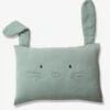 Taie D'oreiller Bébé En Gaze De Coton MENTHE A L'EAU Vert - Vertbaudet -Produits Pour Bébé taie doreiller bebe en gaze de coton menthe a leau