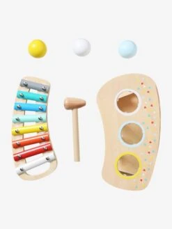 Tap Tap Xylophone 2 En 1 En Bois FSC® Multicolore - Vertbaudet -Produits Pour Bébé tap tap xylophone 2 en 1 en bois fsc 3