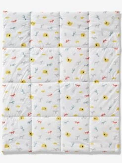 Tapis De Sol Patchwork Jungle Baby Multicolore - Vertbaudet -Produits Pour Bébé tapis de sol patchwork jungle baby 5