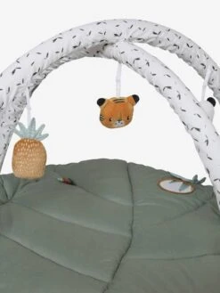 Tapis D'éveil Feuille HANOÏ Vert - Vertbaudet -Produits Pour Bébé tapis deveil feuille hanoi 4