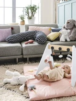 Tapis D'éveil Souple Sans Arche Sweet Fun Rose Imprimé - Vertbaudet -Produits Pour Bébé tapis deveil souple sans arche sweet fun 2