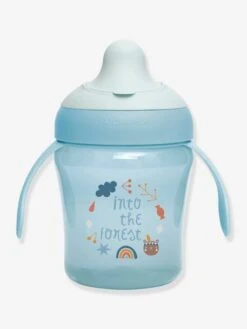 Tasse D'apprentissage Avec Anses Et Bec Rigide SUAVINEX Foret Bleu - Suavinex -Produits Pour Bébé tasse dapprentissage avec anses et bec rigide suavinex 1