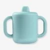 Tasse D'apprentissage BEABA En Silicone Bleu - Beaba -Produits Pour Bébé tasse dapprentissage beaba en silicone