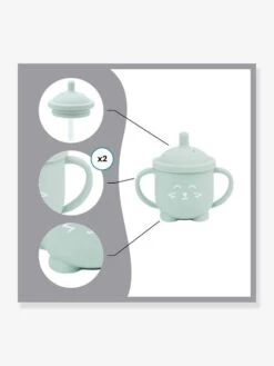 Tasse Isy BABYMOOV Vert Sauge - Babymoov -Produits Pour Bébé tasse isy babymoov 3