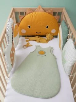 Tour De Lit / Tour De Parc Modulable TANZANIE Ivoire / Multicolore - Vertbaudet